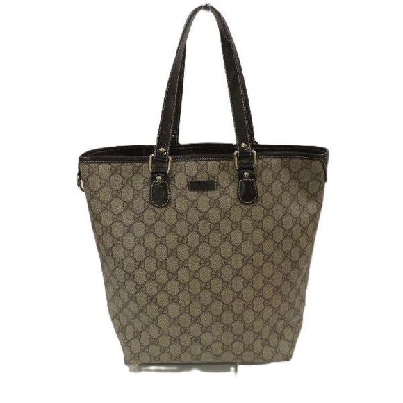 Gucci GG Supreme PVC Tote Bag - Picture 1 of 9